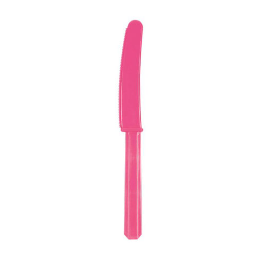 Picture of PLASTIC KNIVES - MAGENTA